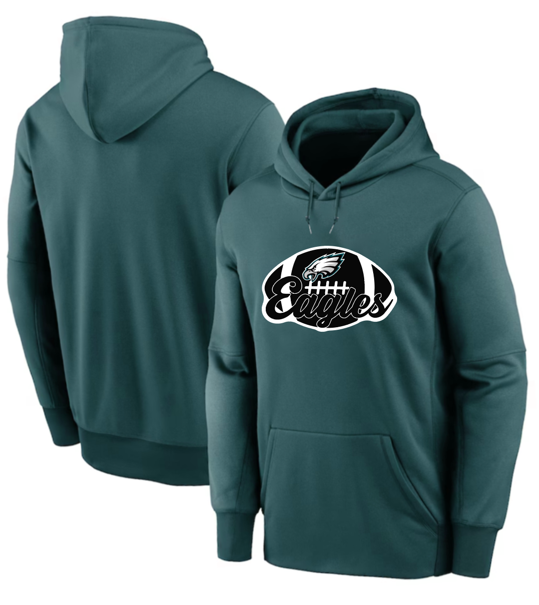 Men 2025 Philadelphia Eagles green hoodie style 13->philadelphia eagles->NFL Jersey